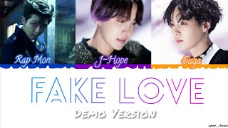 BTS [방탄소년단]_'Fake Love (DEMO VERSION) Rap Line'_[Han/Rom/Eng]Lyrics