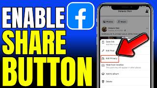 How To Enable Share Button On Facebook 2026 (Very Easy)