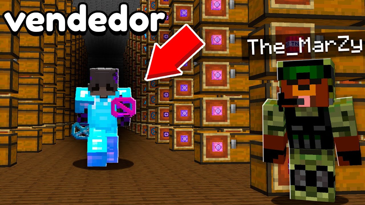 PILLO al MAYOR VENDEDOR de ITEMS ILEGALES de mi SERVIDOR de MINECRAFT