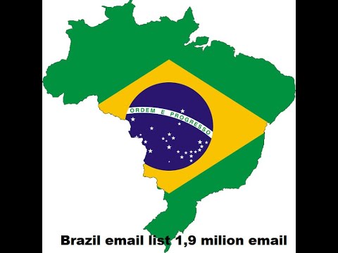 Get brazil email list 1,9 milion email