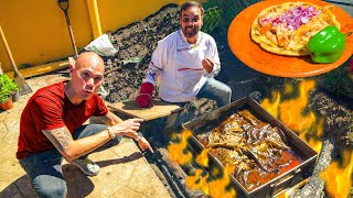 UNEARTHING ANCIENT MAYAN UNDERGROUND MEAT 🇲🇽 Cochinita Pibil + Mexican Street Food in Merida, Mexico screenshot 4