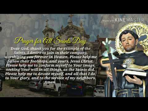 Prayer for All Saints Day (NOV. 1)