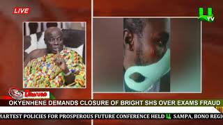 Okyenhene demands closure of Bright SHS over exams fraud