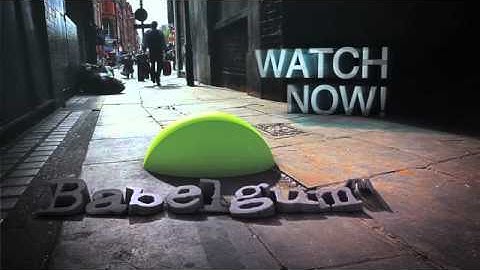 3D Branding project for Babelgum