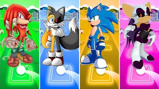 Knuckles - Tails Exe - Sonic - Rouge Exe || Tiles Hop EDM Rush