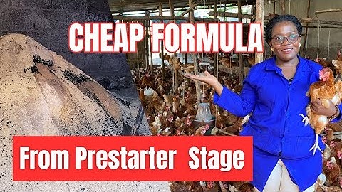 lHow to mix chicken feeds// all feeding formulas from prestarter to layer2 stage. part3