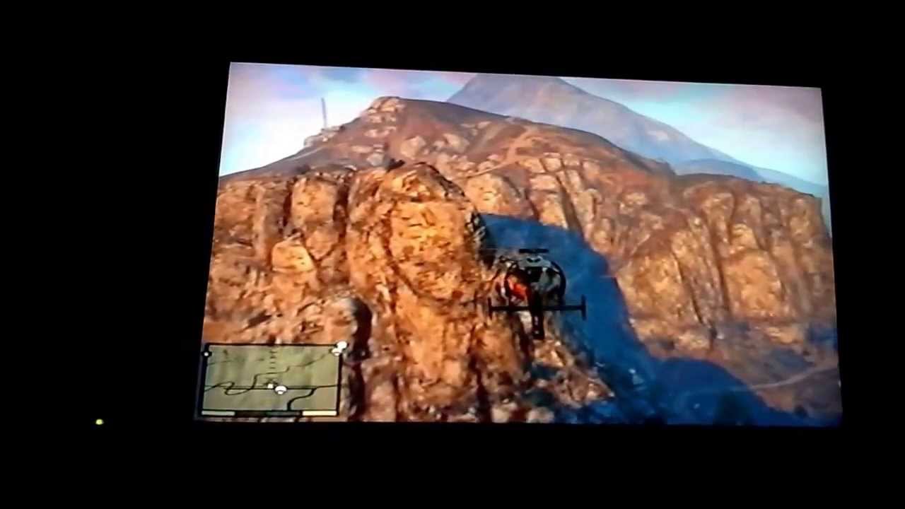 GTA 5 Easter Egg Car Drives Off Cliff YouTube