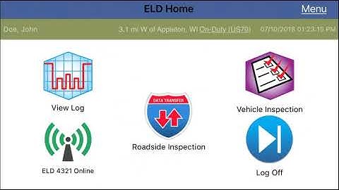 Unassigned Driving Events on iPhone® and iPad®  - Encompass® ELD