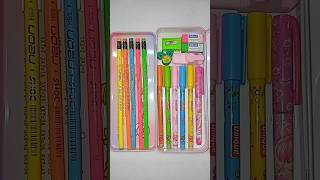 stationery#new pink stationery#asmr#asmr stationery#20s pencil stationery case#school supplies#short