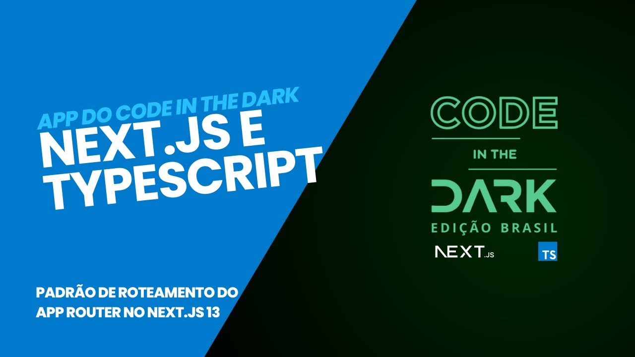 03. Padrão de roteamento do App Router no Next.js 13 - YouTube