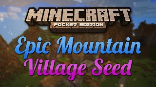 [0.9.0] EPIC Mountain Village Seed - Minecraft Pocket Edition screenshot 4