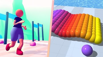 Bounce Big Vs Canvas Run in Max Levels Gameplay iOS,Android Update All Trailers Mobile Game TLGM4R