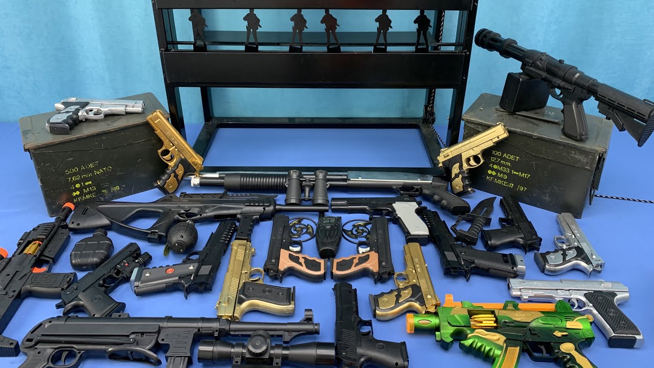 Real Weapon Box Gun Range Shooting Practice! Real Ammo Boxes! Realistic Rifles and ...