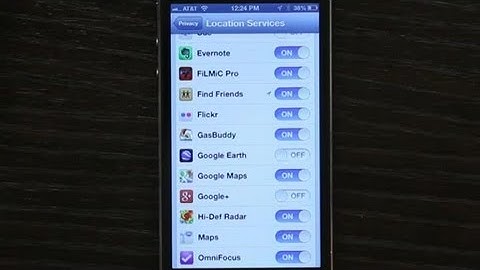 How to Disable the GPS Locator on Your iPhone 4 : Tech Yeah!