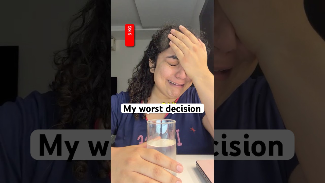 My WORST decision of 75 hard challenge🥲