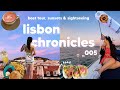 my friend came to visit!! ⛵️ boat tour, beach day & sightseeing in lisbon | lisbon chronicles