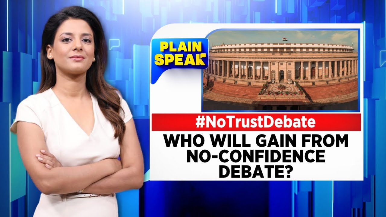 No Confidence Motion In Parliament | Congress Vs BJP Debate | Lok Sabha ...
