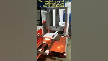 Automatic induction heating furnace.