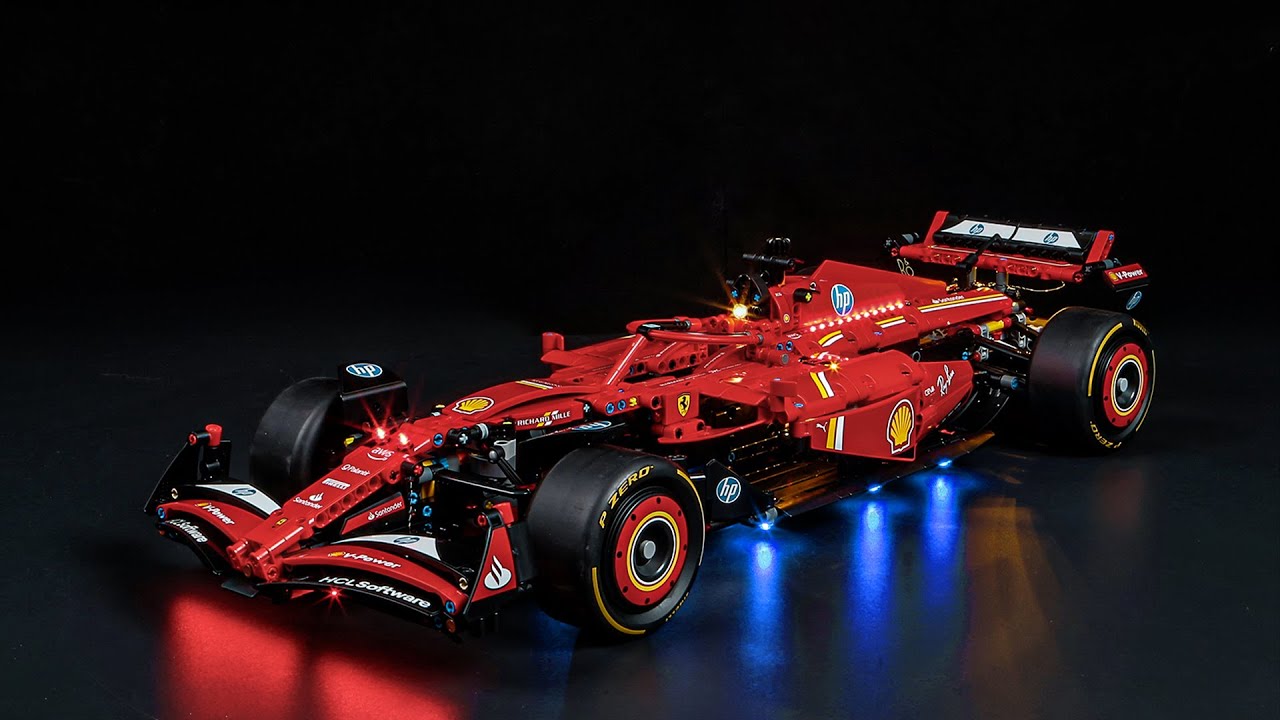 Briksmax Light Kit For LEGO Ferrari SF-24 F1 Car 42207