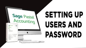 SAGE PASTEL SETTING UP USERS AND PASSWORDS #pastel #unisa #AIN2601