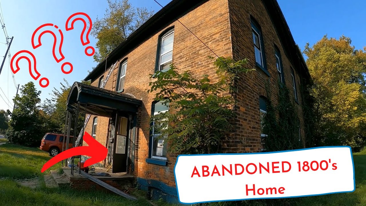 Exploring an ABANDONED 1800's House - YouTube