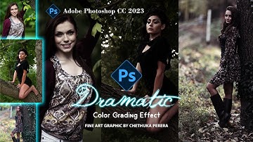 Dramatic Color Grading #photoshop #trending