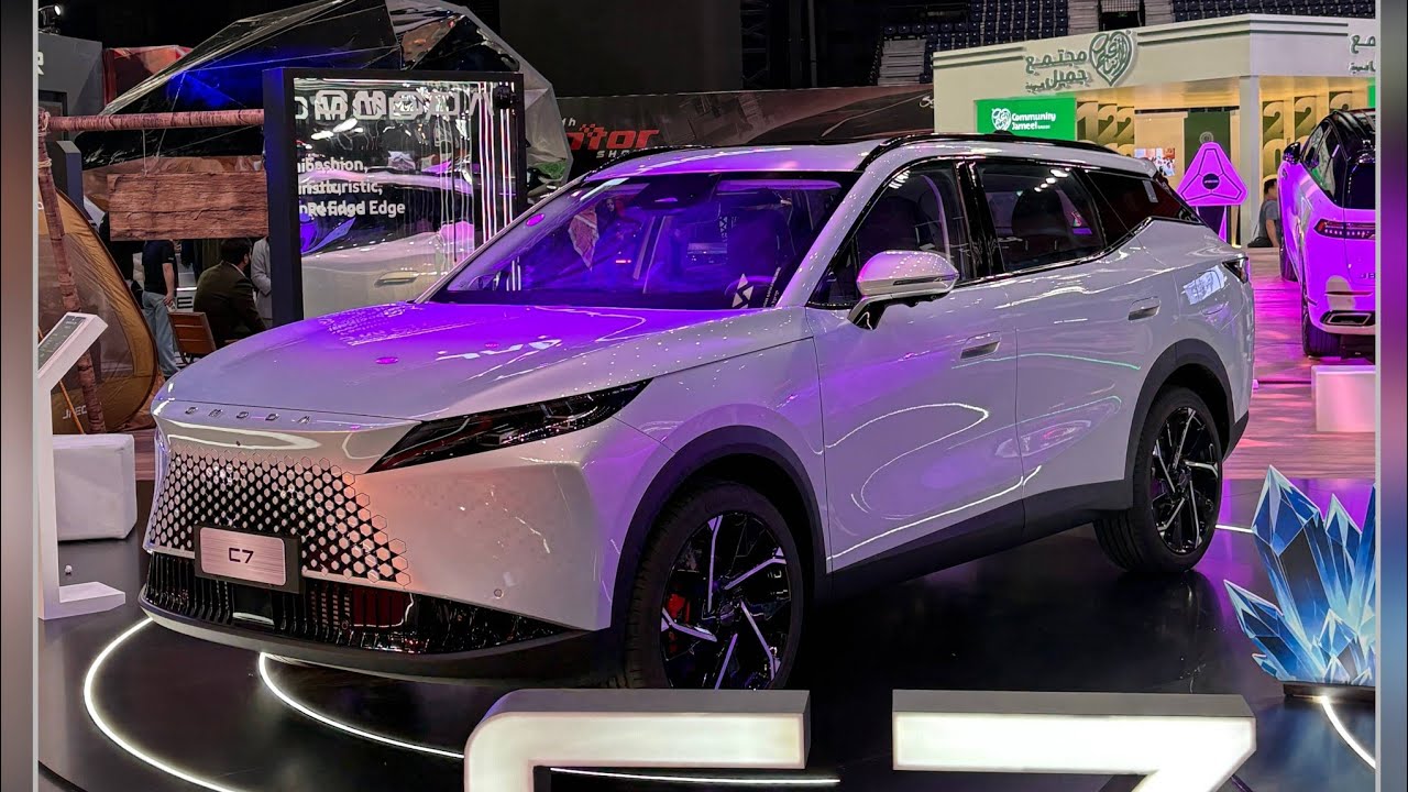 اومودا جابو سيارات جديدة C7 بنزين وهجين - وجايكو J8 الثلاث صفوف هايبرد 1300 كم متر مدى - معرض الرياض