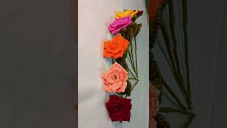 #crochet flowers#crafting  🌹