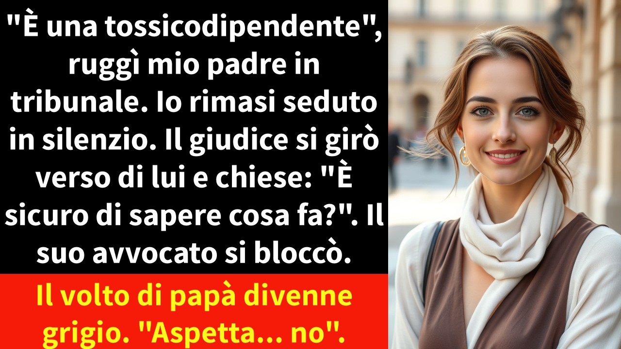 Mio padre ha urlato «È una tossicodipendente» davanti al giudice, e io sono rimasta seduta in silenzio. Undici anni fa ho avuto un problema con gli antidolorifici, ma da allora ho ricostruito la...