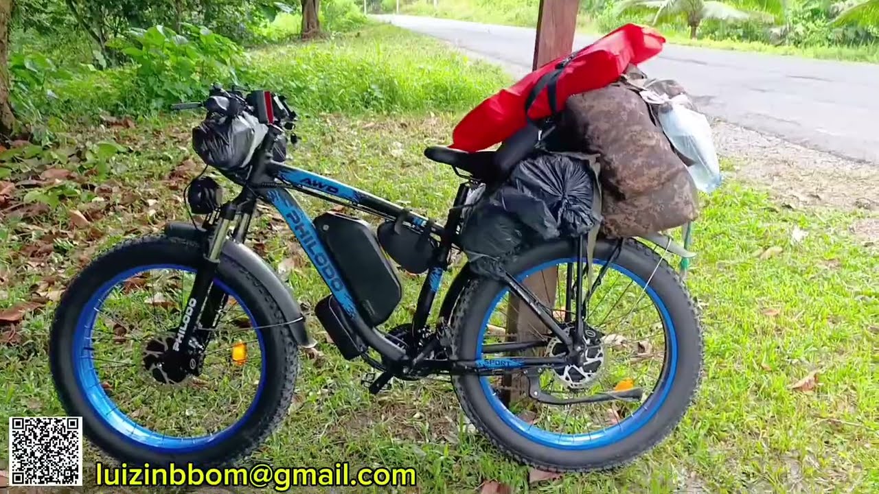 De volta ao pedal | muita subida | sucesso da Bike elétrica.