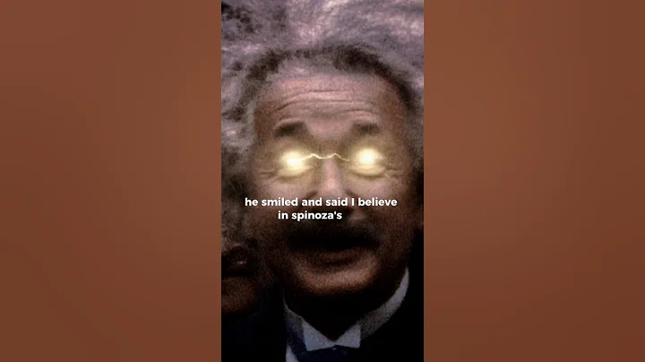 Einstein's great answer to " Do you believe in God ? "  #einstein #god #science #philosophy