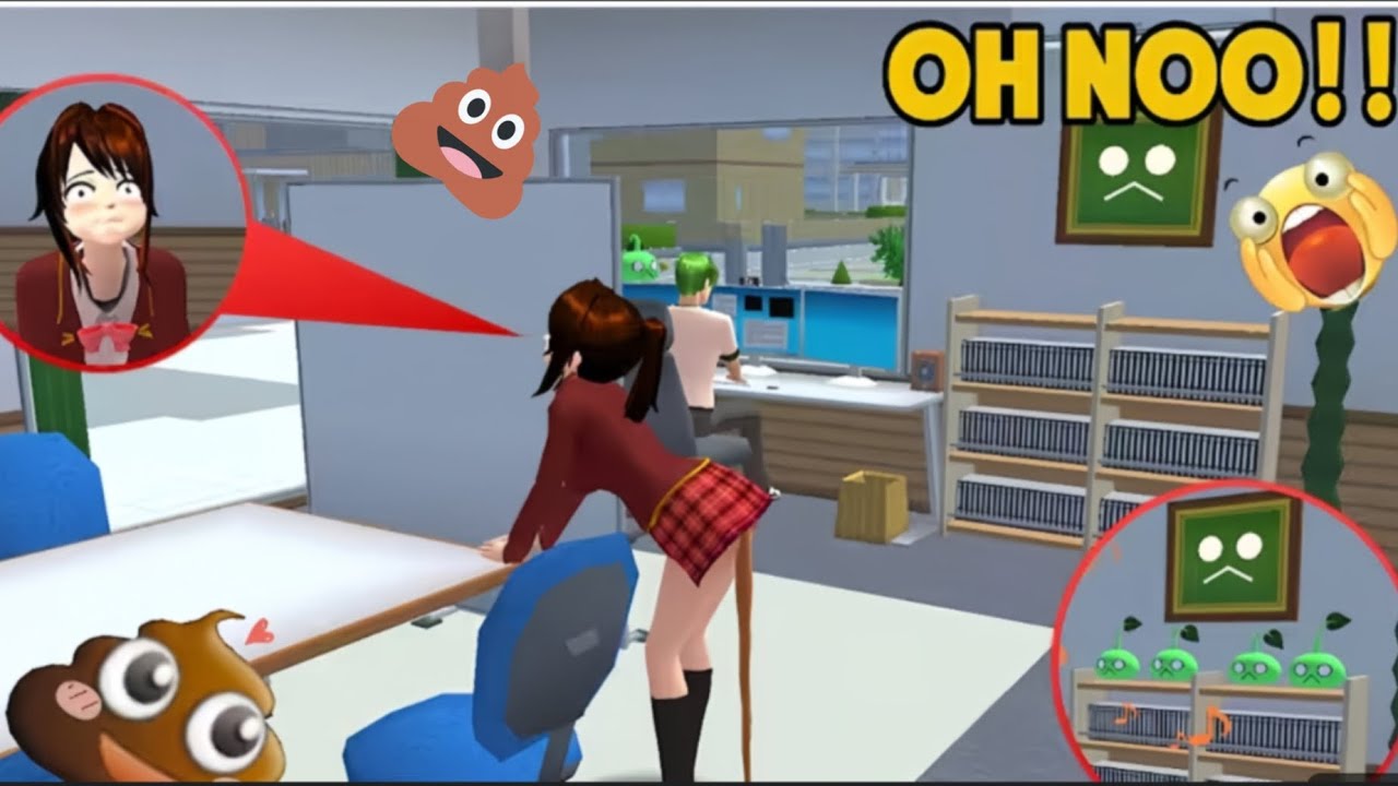 RINA POPPED AFTER CAPTURING SCRUB CHAN SAKURA SCHOOL SAMLIUTER 