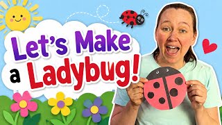 🐞 Let’s Make a Ladybug! | Easy Preschool Bug Craft for Kids