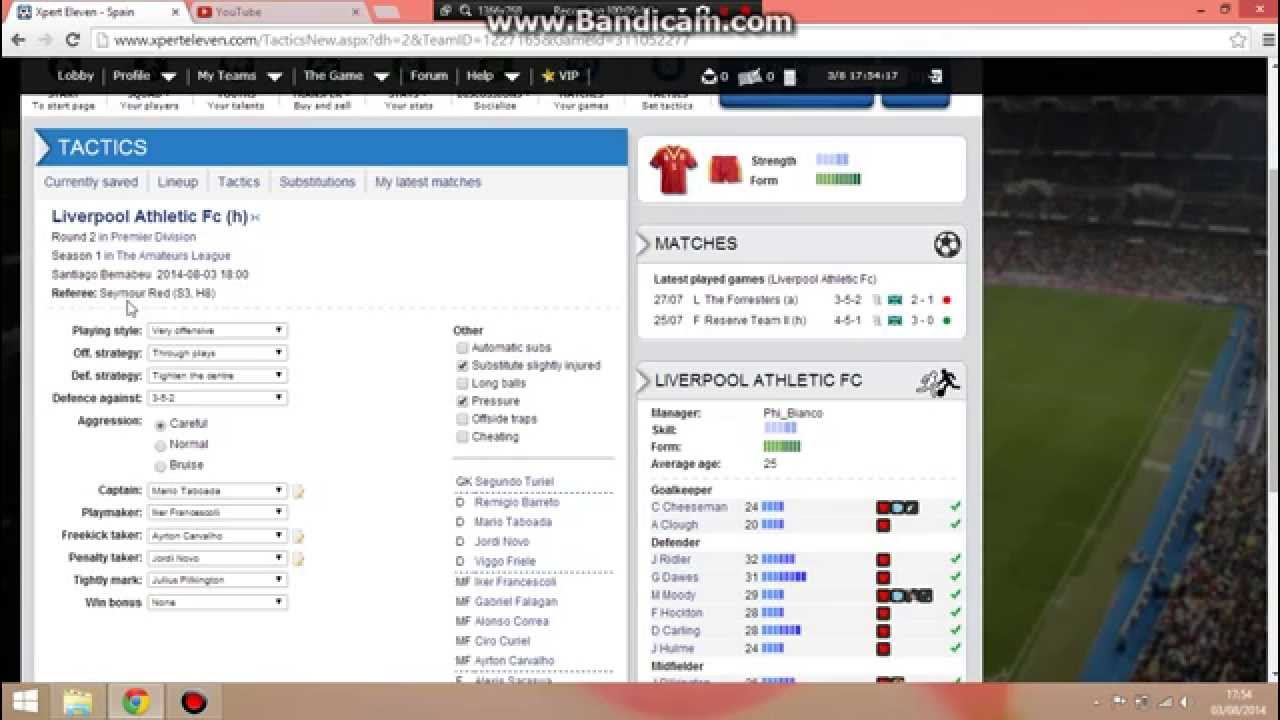 Xpert Eleven   Tactics