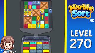 Marble Sort Level 270 Solution Walkthrough