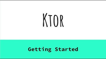 1. Introduction to Ktor - Getting Started