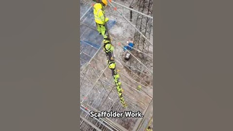 Scaffolder Work Video. #viralvideo #scaffolding #interview #videos #kamalpandey #video 🙏💟