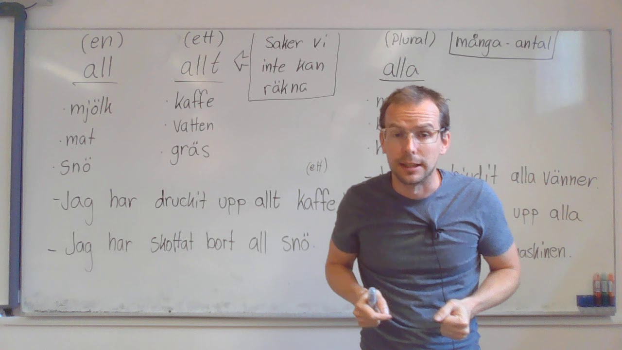 All, allt och alla (sfi)