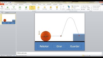 Animación avanzada en PowerPoint - Triggers