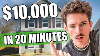Watch Me Wholesale This House In 20 Minutes...