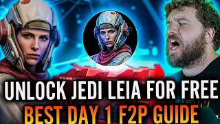 Unlock Jedi Leia Day 1 Using This ULTIMATE Best F2P Conquest Guide! screenshot 4