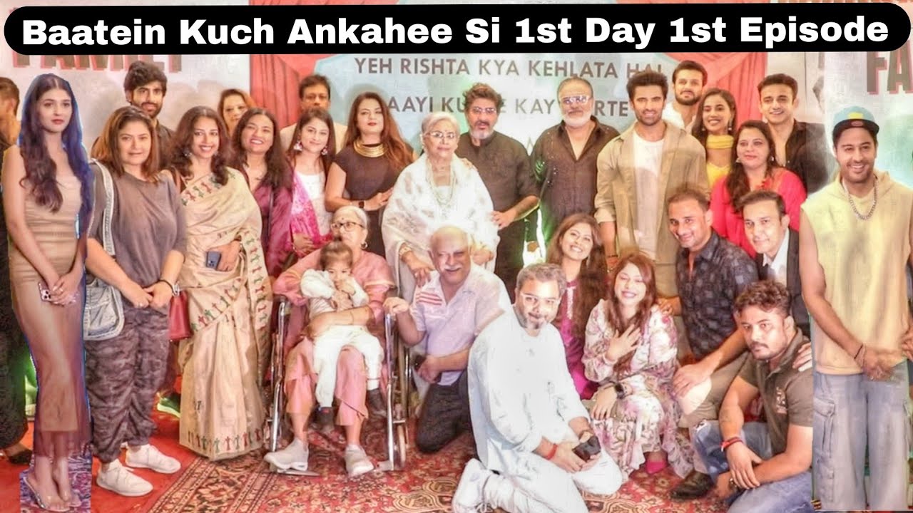 Baatein Kuch Ankahee Si 1st Day 1st Episode Screening | Pranali,Mohit Malik, Sayli Salunkhe,Gaurav K