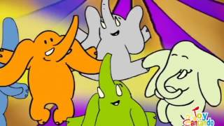 Tres Elefantes Se Balanceaban Canción Infantil