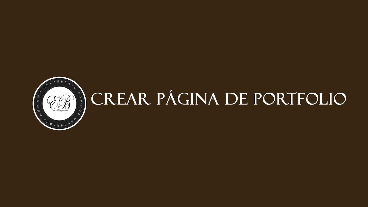 29- Crear página de Portfolio | Adobe Portfolio 2024
