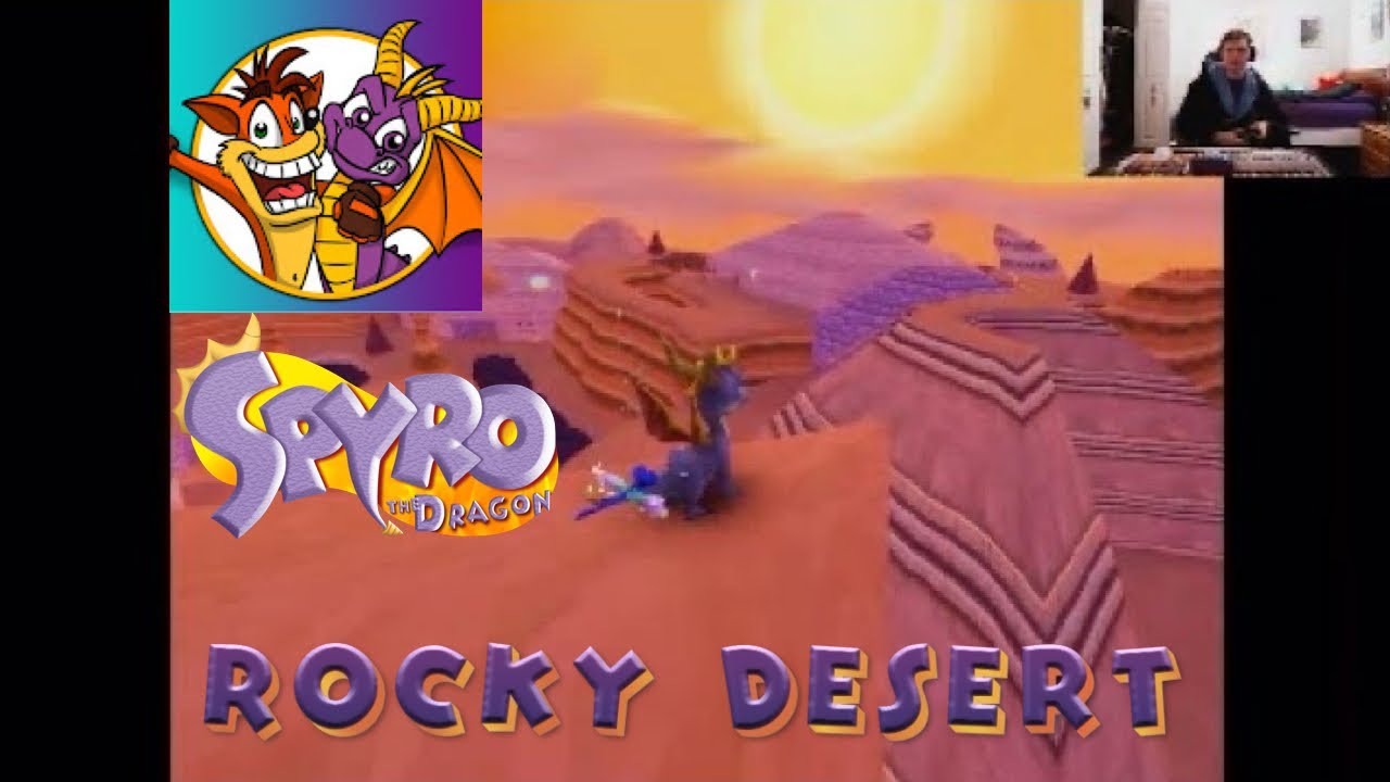 ROCKY DESERT | Spyro Fan Made Levels by AdamTheDragon