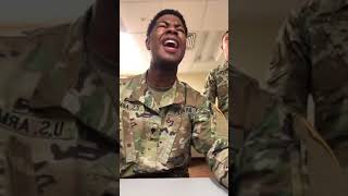 US Soldiers singing \