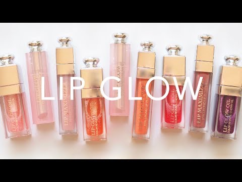 dior-lip-glow-oil-|-new-product-swatches-and-comparison
