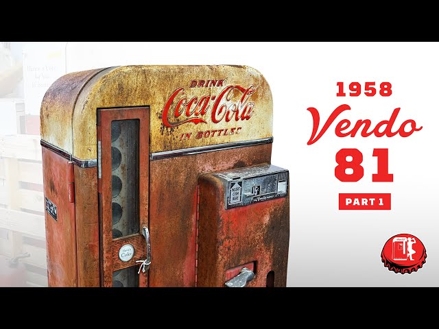 I Restored this 1958 Vendo 81 Coke Machine [Part 1: The Teardown