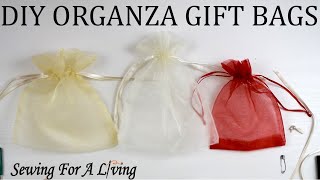 Diy Organza Gift Bags