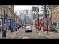 London 4K - Main Street - City Of London - Driving Downtown - England